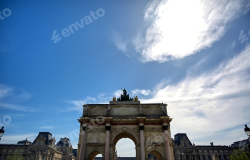 Preview: The Arc De Triomphe Du Carrousel Located In Paris, France