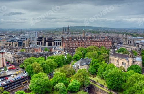 Preview: View Of Edinburgh, Scotland, Uk.