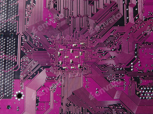 Preview: Close Up Of Computer Motherboard