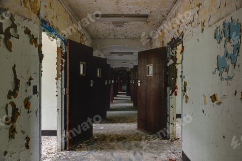 Preview: A View Of Patient Wards Inside Building 7 At The Abandoned Rockland State Hospital In Orangetown