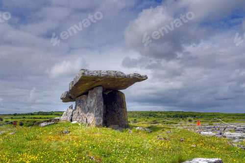 Preview: Poulnabrone Dolmen Tomb, The Burren, Ireland
