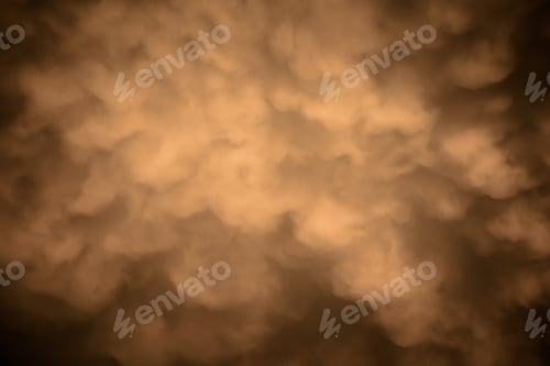 Preview: Dramatic Golden Clouds For Backdrop