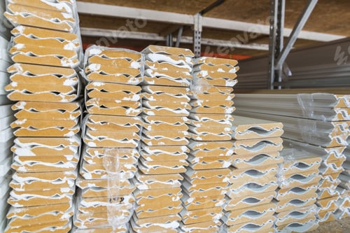 Preview: Decorative Moldings In Old Warehouse