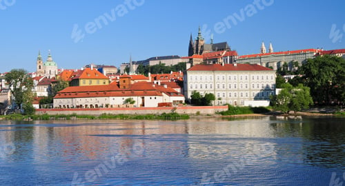 Preview: Prague Vltava River & Castle, Czech Republic