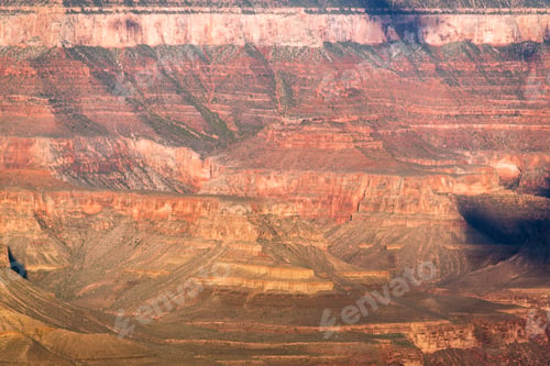 Preview: Colorful Details Of The Rocks Inside The Grand Canyon