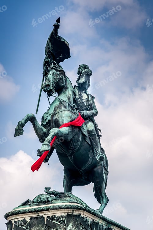 Preview: Eugene Of Savoy Monument At The Hofburg In Vienna.