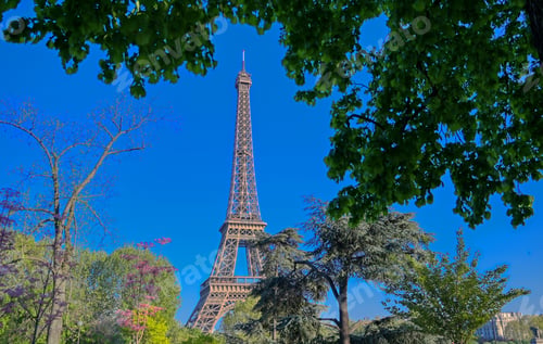 Preview: A View Of The Eiffel Tower In Paris, France.