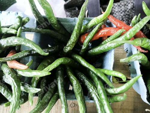 Preview: Fresh From The Garden, Vegetables On The Farm Market Natural Local Products, Some Of The Different