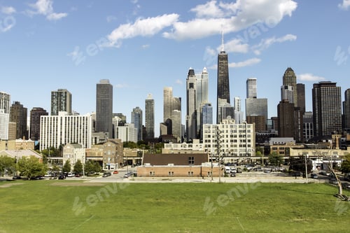 Preview: Aerial View Of City Of Chicago