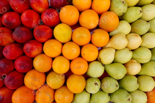 Preview: Detail Of Fruit Stall At The Open Air Market In Marrakesh, Morocco. Jema El Fna Market Square.