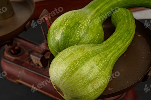 Preview: Green Brazilian Zuchini On Old Balance