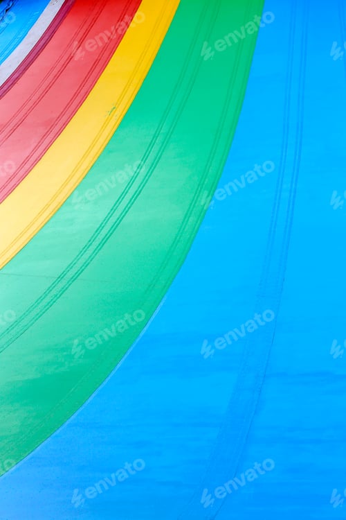 Preview: Dirty And Colorful Circus Tent Pattern On A Cloth Texture