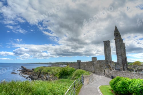 Preview: St. Andrews Cathedral In St. Andrews, Scotland.