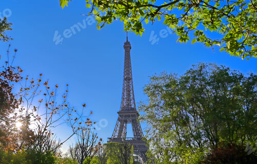 Preview: A View Of The Eiffel Tower In Paris, France.