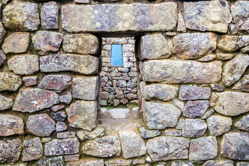 Preview: View Of Windows And Stonework At Machu Picchu, Peru