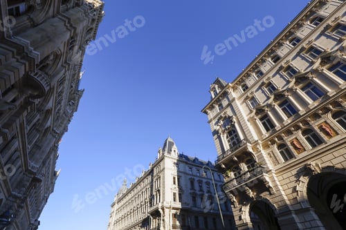Preview: The Facade Of A Baroque Building In Vienna (Austria) Is Decorated With Sculptured Patterns