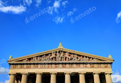 Preview: The Parthenon In Nashville, Tennessee Is A Full Scale Replica Of The Original Parthenon In Greece