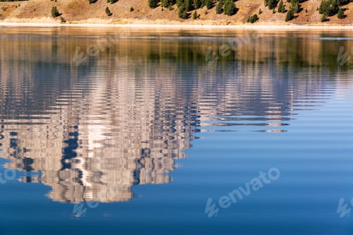 Preview: Teton Range Reflected In Jackson Lake In Grand Teton National Park In Wyoming