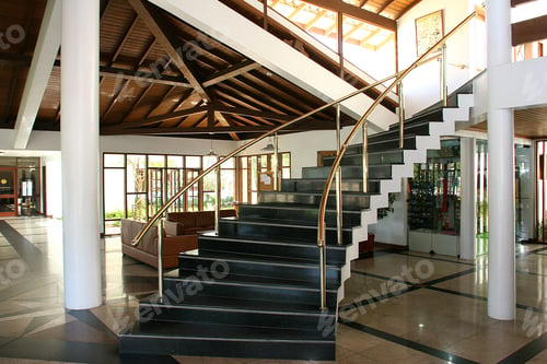 Preview: Hall In A Tropical Hotel In Brazil