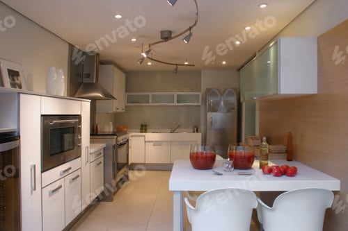 Preview: Modern Kitchen On A New House