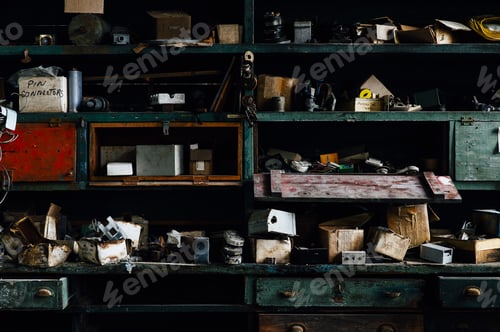 Preview: A Stocked Machine Shop Inside An Abandoned Glass Manufacturing Company, Since Demolished.
