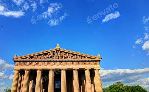 Preview: The Parthenon In Nashville, Tennessee Is A Full Scale Replica Of The Original Parthenon In Greece