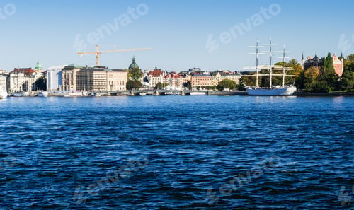 Preview: Scenic Summer Scenery Of The Old Town In Stockholm, Sweden