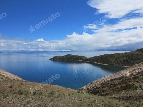 Preview: View Of Titicaca Lake, Border Of Bolivia And Peru