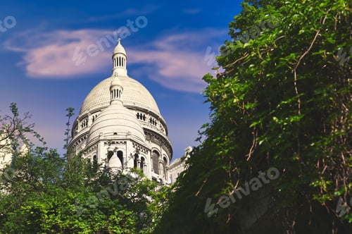 Preview: The Basilica Of The Sacred Heart Of Paris, Commonly Known As Sacré-Cœur Basilica, Located In The