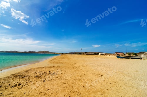 Preview: View Of Beach And Sea In Cabo De La Vela In La Guajira, Colombia