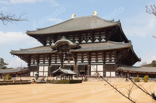 Preview: Todai-Ji, Eastern Great Temple, A Buddhist Temple Complex, Once One Of The Powerful Seven Great