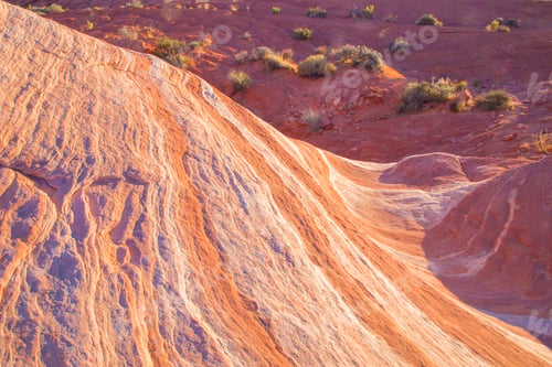 Preview: Beautiful Geological Rock Formations From Valley Of Fire State Park In Nevada.