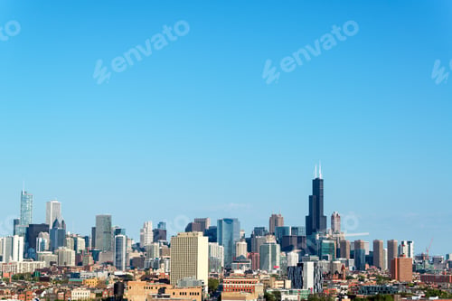 Preview: View Of Skyscrapers In Downtown Chicago
