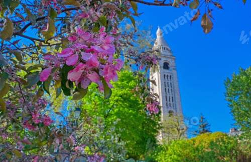 Preview: The Basilica Of The Sacred Heart Of Paris, Commonly Known As Sacré-Cœur Basilica, Located In The