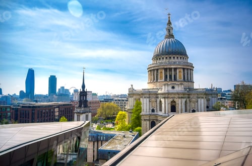 Preview: St. Paul'S Cathedral In Central London, England, Uk.