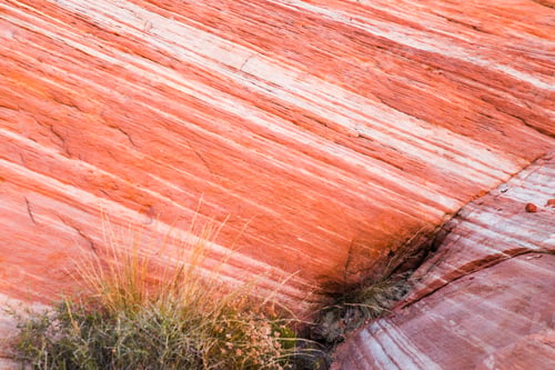 Preview: Beautiful Geological Rock Formations From Valley Of Fire State Park In Nevada.