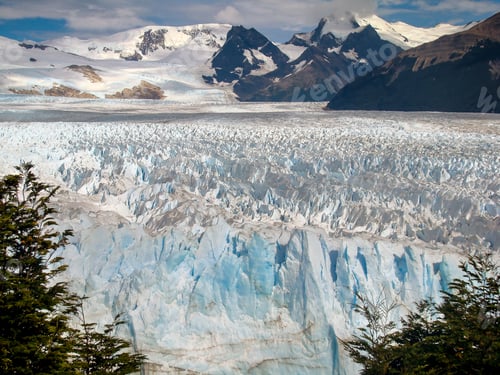 Preview: Andes Mountain Range. The Exuberant View Of Patagonia Argentina. The Mountains And The Glaciers