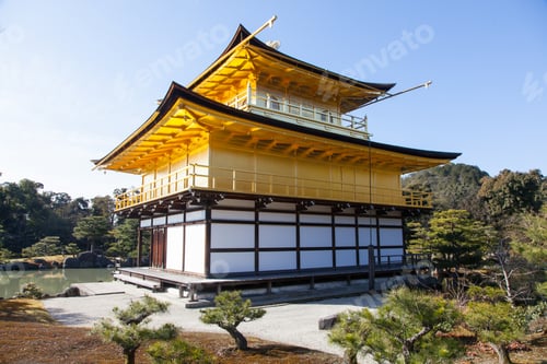 Preview: Back Side View Of Kinkaku-Ji