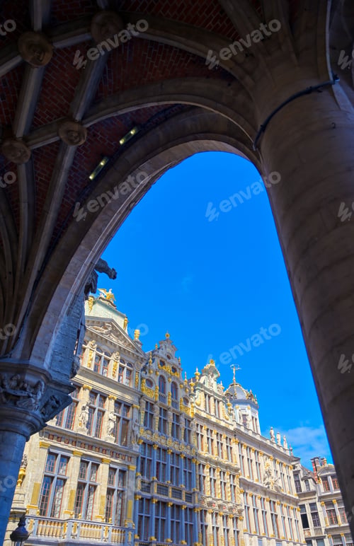Preview: Buildings And Architecture In The Grand Place, Or Grote Markt, The Central Square Of Brussels