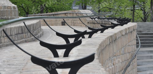 Preview: Hand Rails On Park Stairs