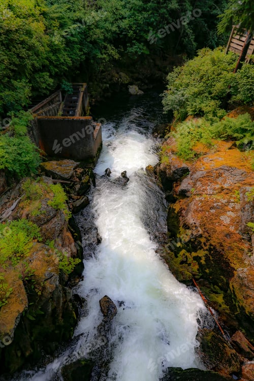 Preview: River Running Through Creek Street Ketchikan, Alaska
