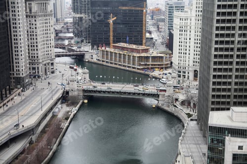 Preview: Chicago River Buildings