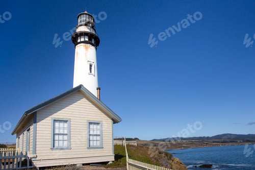 Preview: Historic Pigeon Point Lighthouse In Pescadero California