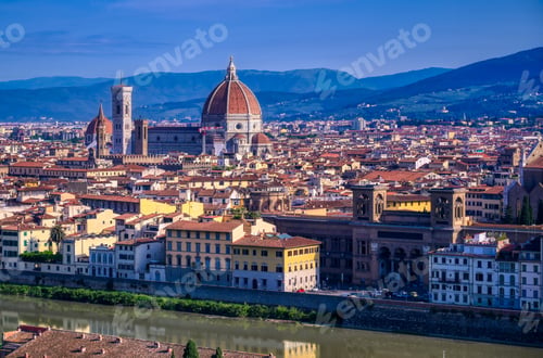 Preview: Florence, Italy Along The Arno River.