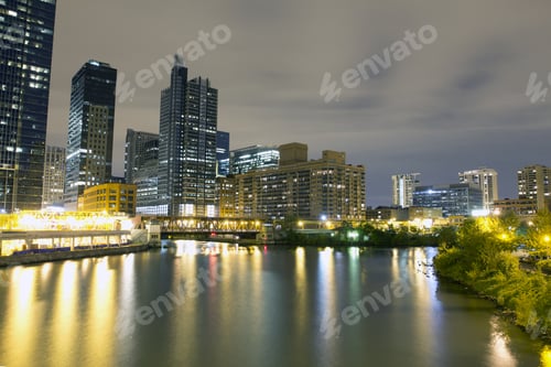 Preview: Chicago Downtown By Night