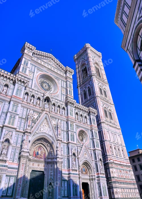 Preview: The Florence Cathedral From The Streets Of Florence, Italy.