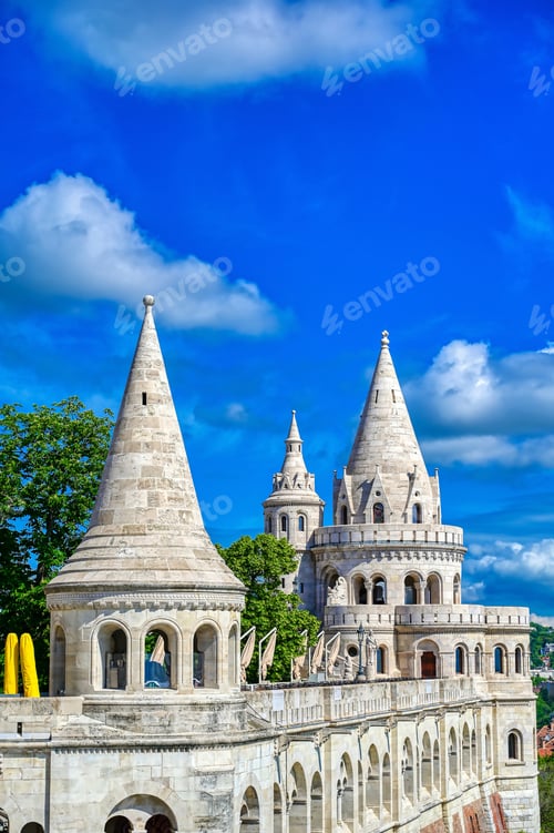 Preview: Fisherman'S Bastion, Located In The Buda Castle Complex, In Budapest, Hungary.