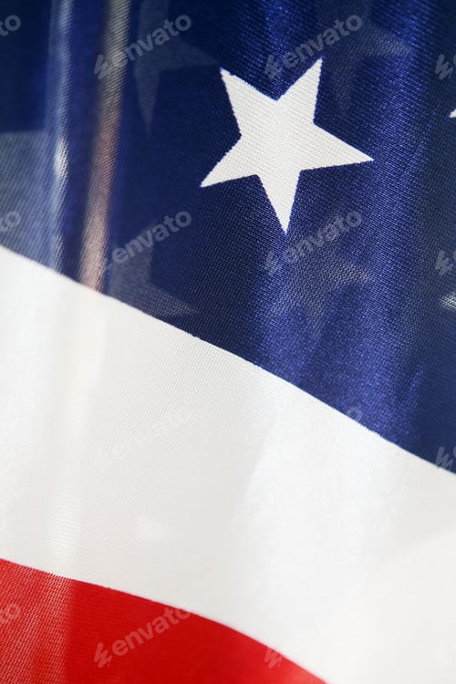 Preview: United States Of America Flag Detail