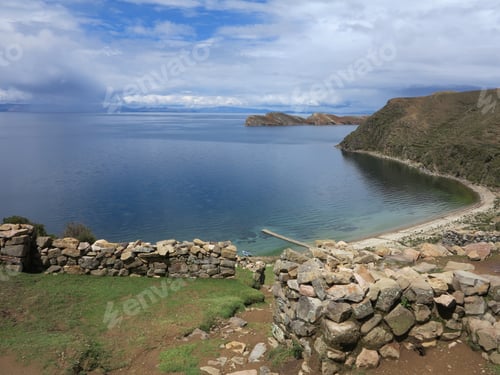 Preview: View Of Titicaca Lake, Border Of Bolivia And Peru