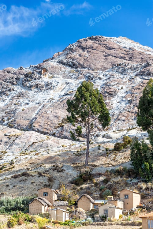 Preview: Rustic Village Of Challapampa On Isla Del Sol On The Bolivian Side Of Lake Titicaca